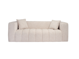 LPD Peninsula 3 Seater Sofa with Scatter Cushions Oyster Chenille - thumbnail 3