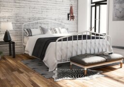 Dorel Bushwick Metal Bed Frame-Black -Double - thumbnail 2