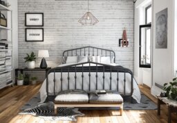 Dorel Bushwick Metal Bed Frame-Black -Double - thumbnail 6