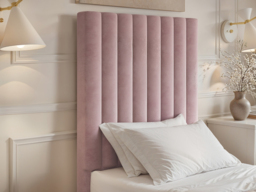 Flair Everley Single Ottoman Bed Pink Velvet - thumbnail 4