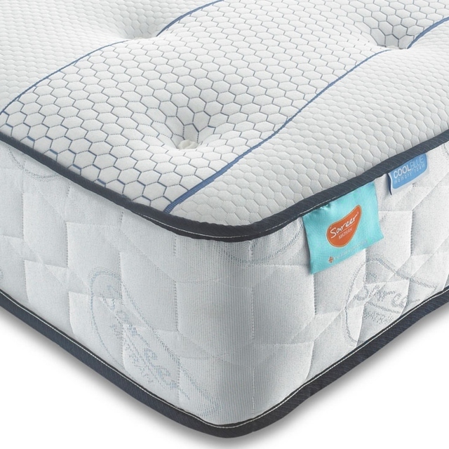 Sareer Cool Blue Memory Coil Mattress -Small Single - image 1