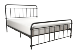 Dorel Wallace Metal Bed Frame-Black -Kingsize - thumbnail 2