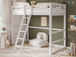 Flair Jules High Sleeper White - thumbnail 1