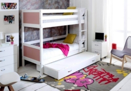 Flexa Nordic Bunk Bed 3-Flat White - thumbnail 4