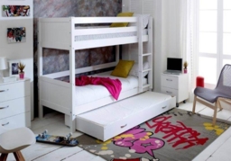 Flexa Nordic Bunk Bed 3-Flat White - thumbnail 3