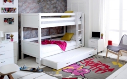 Flexa Nordic Bunk Bed 3-Flat White - thumbnail 1