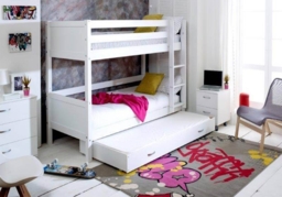 Flexa Nordic Bunk Bed 3-Flat White - thumbnail 2