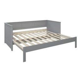 Noomi Erika Guest Bed with Drawer Grey (FSC-Certified) - thumbnail 6