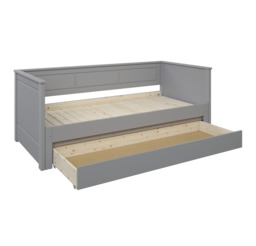Noomi Erika Guest Bed with Drawer Grey (FSC-Certified) - thumbnail 5