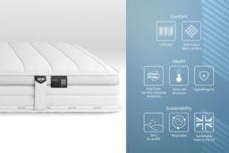 Jay-Be® 1000 e-Pocket™ Truecore® Eco-Friendly Mattress-Small Double - thumbnail 4