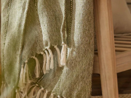 Yard Hedon Woven Indoor Outdoor Throw-Moss - thumbnail 3