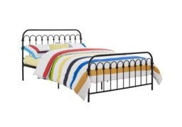 Novogratz Bright Pop Metal Bed Double-Black - thumbnail 3
