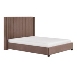 Flair Tiggy Ottoman Bed with Winged Headboard Chocolate Velvet Double - thumbnail 4