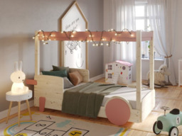 Mathy By Bols Discovery 1 Canopy Bed Apple Green - thumbnail 7