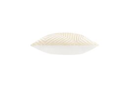 Paoletti Evoke 55 x 55cm Polyester Filled Velvet Cushion-Ivory - thumbnail 4