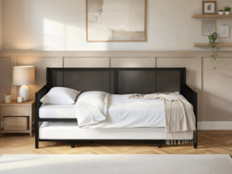 Flair Clay Metal Daybed with Trundle - thumbnail 2