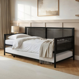 Flair Clay Metal Daybed with Trundle - thumbnail 1