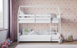 Flair Plation Low Play House Bunk Bed White - thumbnail 2