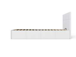 GFW End Lift Ottoman Storage Bed-White/White-Single - thumbnail 7