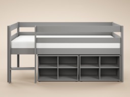 Noomi Shorty Midsleeper Cube Unites Set (FSC-Certified)-Grey - thumbnail 3