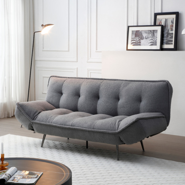 Limelight Remi Fabric Sofa Bed-Grey - image 1