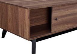 Dorel Vaughn Coffee Table Walnut - thumbnail 3