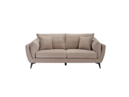 LPD Carter Taupe 2 Seater Sofa - thumbnail 4