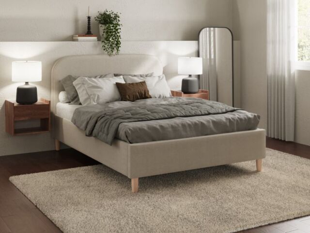 GFW Florence Boucle Ottoman Storage Bed-Kingsize - image 1