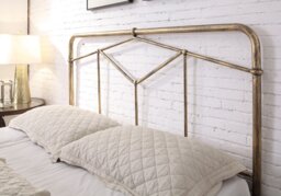 Flintshire Furniture Axton Antique Bronze Metal Bed Frame-Double - thumbnail 4