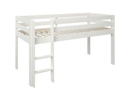 Noomi Nora Mid Sleeper Cabin Bed Full Set White Solid Wood (FSC-Certified) - thumbnail 7