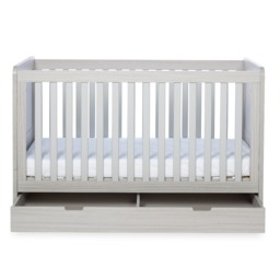 Ickle Bubba Pembrey Ash Grey Cot Bed and Under Drawer - thumbnail 7