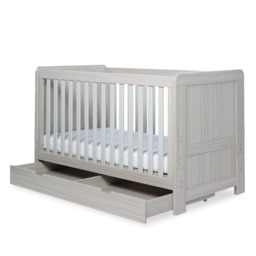 Ickle Bubba Pembrey Ash Grey Cot Bed and Under Drawer - thumbnail 5