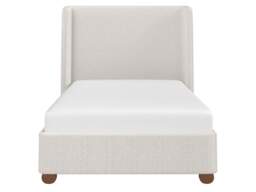 Flair Alma Single Winged Headboard Bed Beige Boucle - thumbnail 5