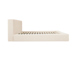 LPD Soho Upholstered Bed White Clay-Double - thumbnail 5