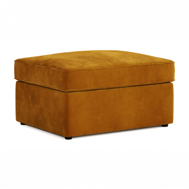 Jay-Be® Footstool Bed-Luxe Velvet Saffron - image 1