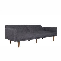 Dorel Paxson Sofa Bed-Dark Grey - thumbnail 1