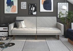 Dorel Paxson Sofa Bed-Dark Grey - thumbnail 6