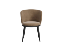 LPD Rina Black Dining Table With Nova Dining Chairs Mole Table & 6 Chairs - thumbnail 2