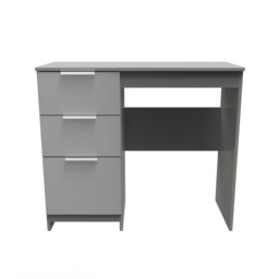 Welcome Furniture Plymouth Kneehole Desk Dust Grey - thumbnail 2