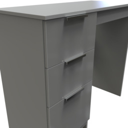 Welcome Furniture Plymouth Kneehole Desk Dust Grey - thumbnail 3