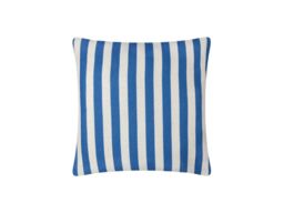 Furn Deck Stripe 59 x 59cm Outdoor Cushion Polyester-White/Blue - thumbnail 3