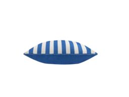 Furn Deck Stripe 59 x 59cm Outdoor Cushion Polyester-White/Blue - thumbnail 4