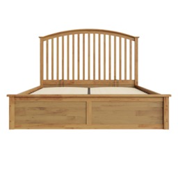 GFW Madrid Wooden Ottoman Storage Bed-Oak-Kingsize - thumbnail 2