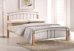Time Living Tetras Bed Frame-White-Double - thumbnail 3