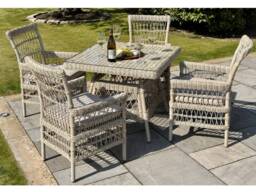 Provence Collection Outdoor 4 Seater Dining Set