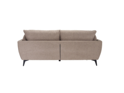 LPD Carter 3 Seater Sofa Taupe Chunky Chenille - thumbnail 3