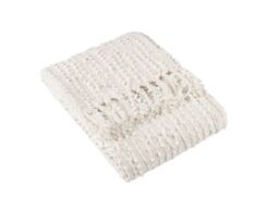 HÖEM Arvo 130 x 180cm Boucle Yarn Throw Feather-Natural - thumbnail 3