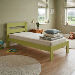 Mathy by Bols Stephane Bed Frame-Apple Green - thumbnail 1