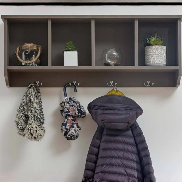 GFW Kempton Wall Rack-Grey - image 1