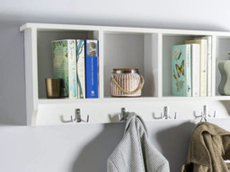 GFW Kempton Wall Rack-Grey - thumbnail 5